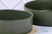 Service Complet SCANDI - 36 pièces - Olive
