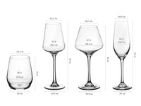 Set de verres complet LAGOM - 24 pièces