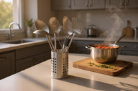 Set d'ustensiles de cuisine en acier inoxydable STAL - 10 pièces