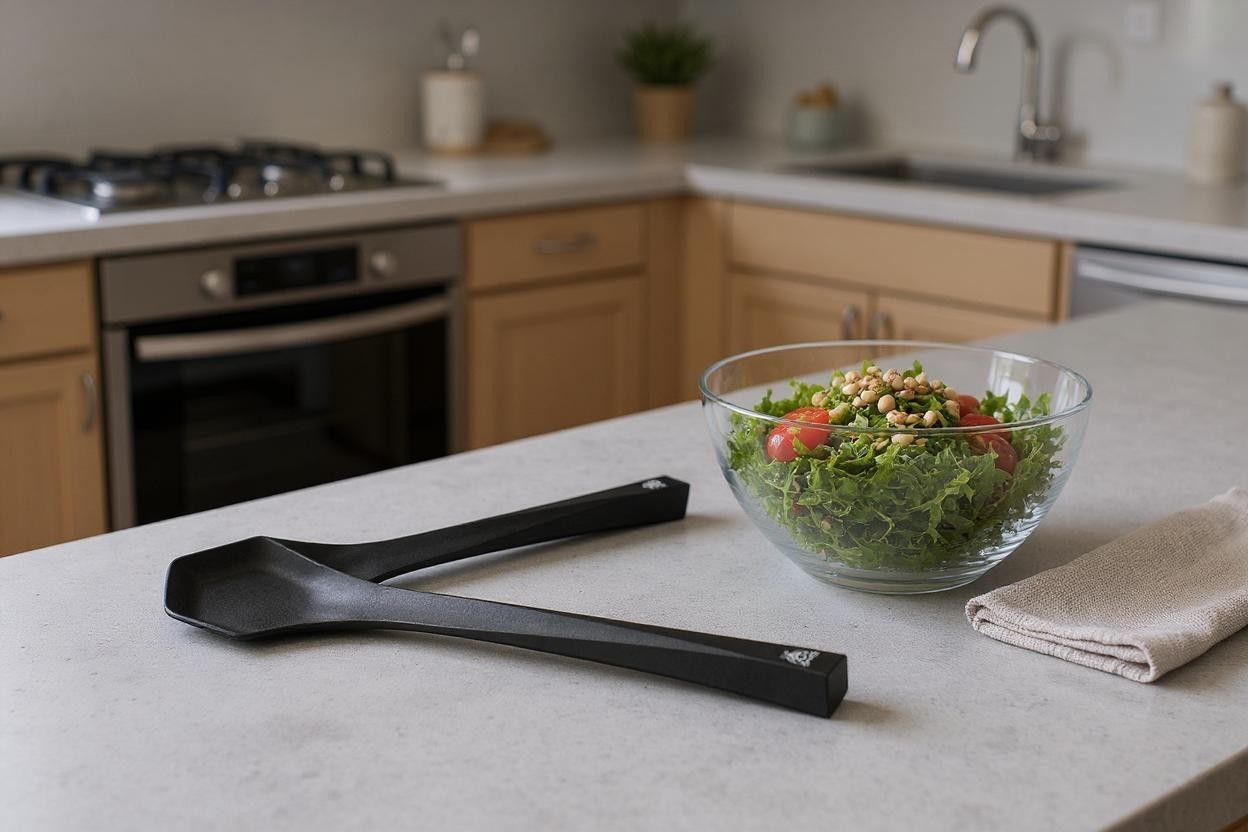 Couverts à salade en thermoplastique JESPER