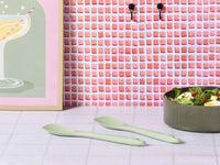 Couverts à salade en silicone IVAR