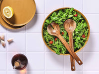 Couverts à salade en bois d'acacia OLLE
