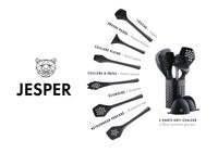 Set d'ustensiles de cuisine en thermoplastique JESPER - 9 pièces