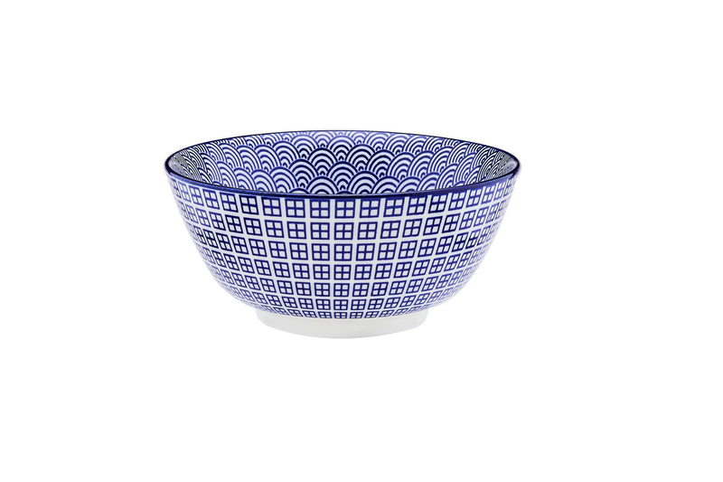 Bol PATTERN Ø15cm - 2 pièces - Dark blue