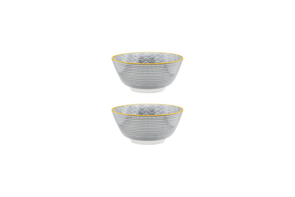 Bol PATTERN Ø15cm - 2 pièces - Eclipse