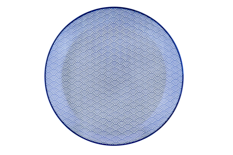 Assiette PATTERN Ø26cm - 2 pièces - Dark blue