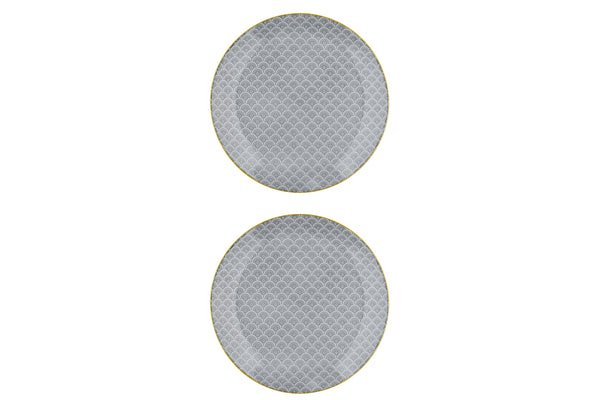Assiette PATTERN Ø26cm - 2 pièces - Eclipse