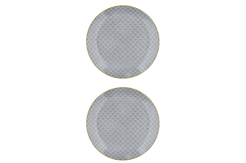 Assiette PATTERN Ø26cm - 2 pièces - Eclipse