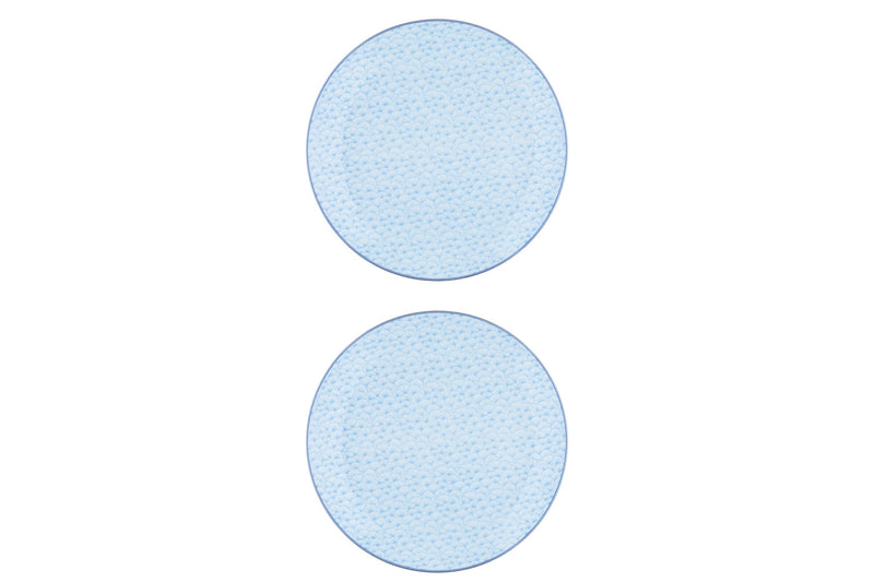 Assiette PATTERN Ø26cm - 2 pièces - Bleu