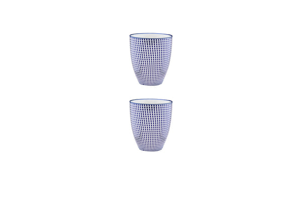 Mug PATTERN 30cl - 2 pièces - Dark blue
