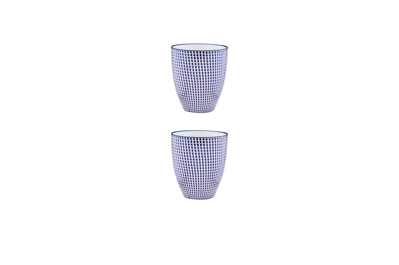 Mug PATTERN 30cl - 2 pièces - Dark blue