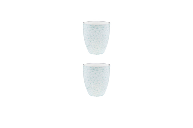 Mug PATTERN 30cl - 2 pièces - Vert