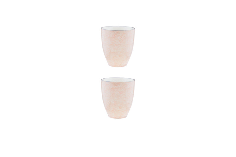 Mug PATTERN 30cl - 2 pièces - Rose