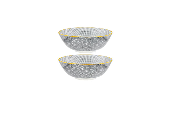 Bol PATTERN Ø21cm - 2 pièces - Eclipse