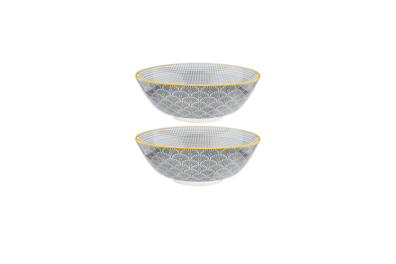 Bol PATTERN Ø21cm - 2 pièces - Eclipse