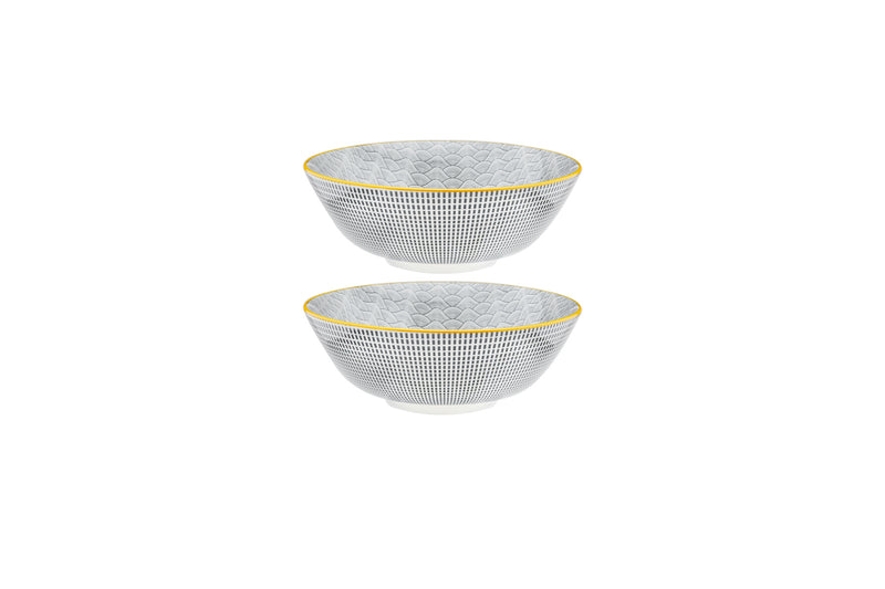 Bol PATTERN Ø21cm - 2 pièces - Eclipse
