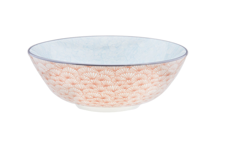 Bol PATTERN Ø21cm - 2 pièces - Rose / bleu
