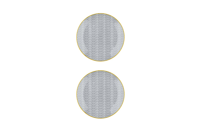 Assiette PATTERN Ø21cm - 2 pièces - Eclipse