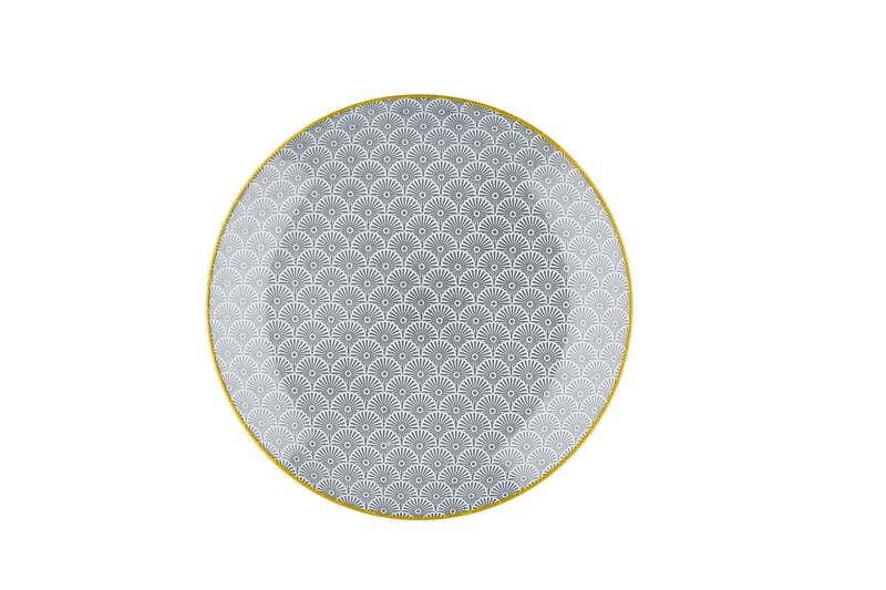 Assiette PATTERN Ø21cm - 2 pièces - Eclipse