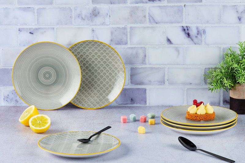 Assiette PATTERN Ø21cm - 2 pièces - Eclipse