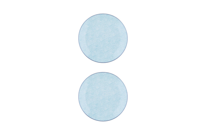 Assiette PATTERN Ø21cm - 2 pièces - Vert