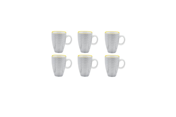 Tasse PATTERN 9cl - 6 pièces - Eclipse