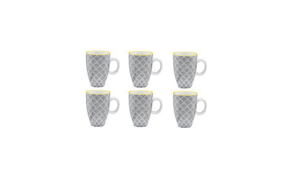 Tasse PATTERN 9cl - 6 pièces - Eclipse