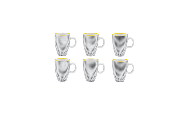 Tasse PATTERN 9cl - 6 pièces - Eclipse