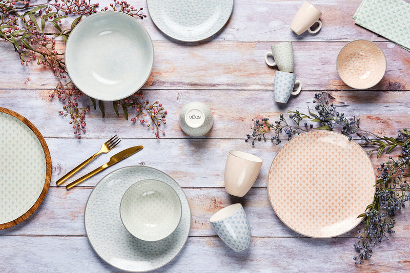Tasse PATTERN 9cl - 6 pièces - Rose