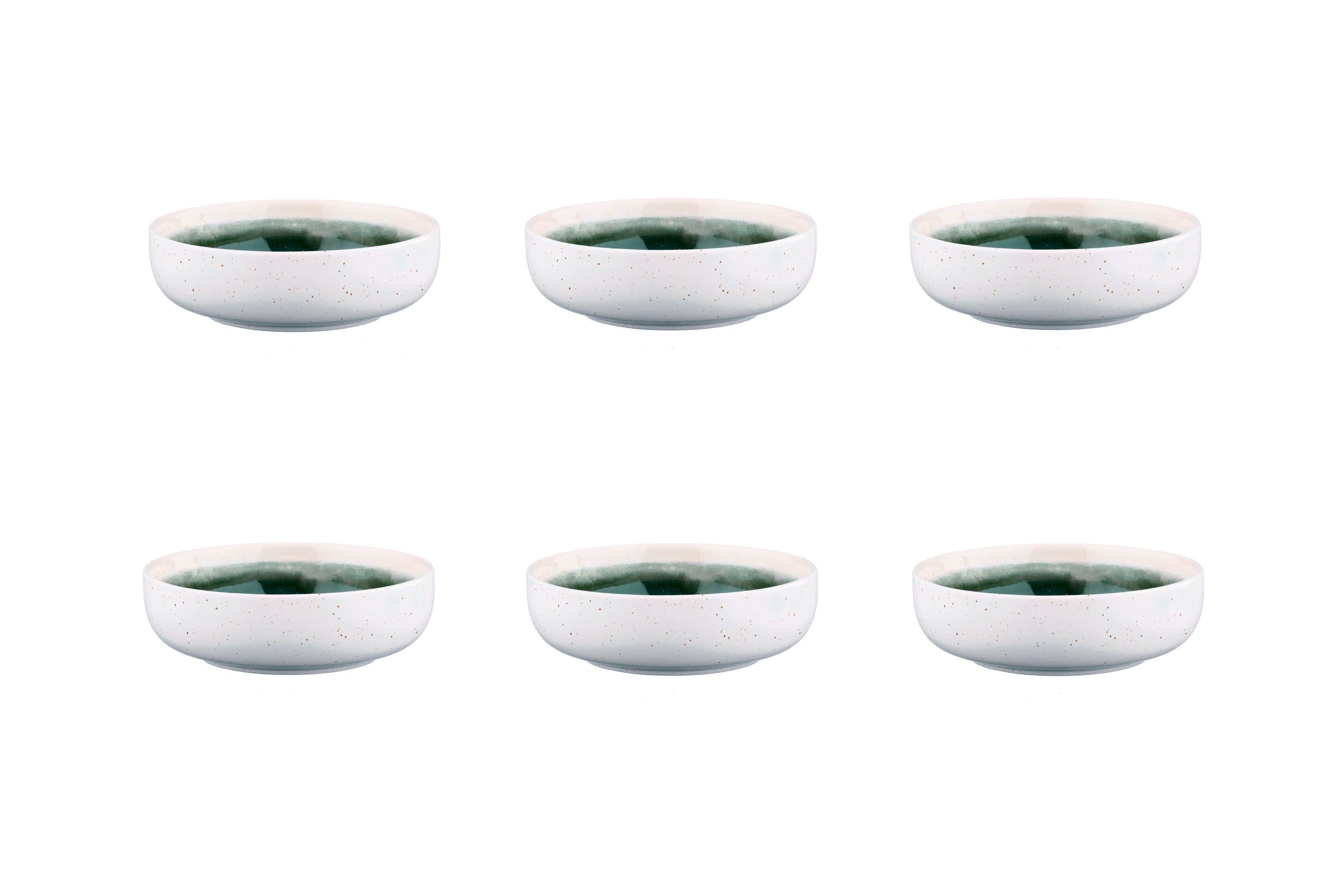 Bowl OXYGEN Ø13cm - 6 pieces - Verdigris