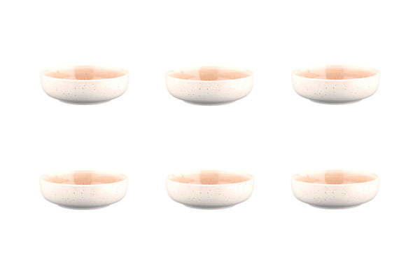 Bol OXYGEN Ø13cm - 6 pièces - Rose poudre