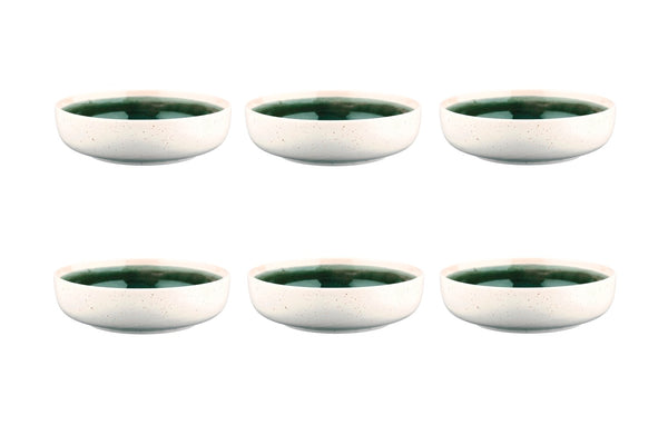 Bol OXYGEN Ø17,5cm - 6 pièces - Vert de gris