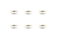 Bol OXYGEN Ø9cm - 6 pièces - Vert de gris