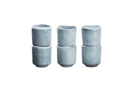 Tasse CLOUD 12cl - 6 pièces - Gris orage