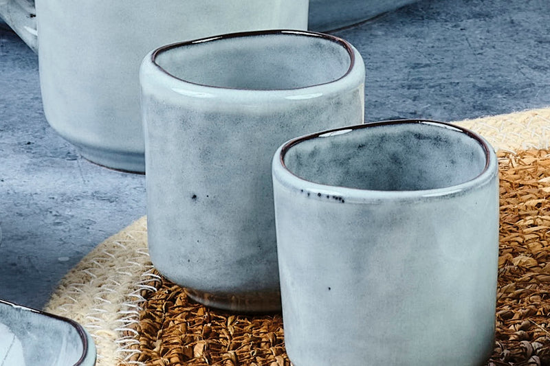 Tasse CLOUD 12cl - 6 pièces - Gris orage