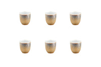 Tasse COSMOS 15cl - 6 pièces - Crème