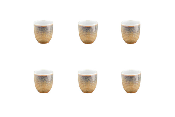 Tasse COSMOS 15cl - 6 pièces - Crème