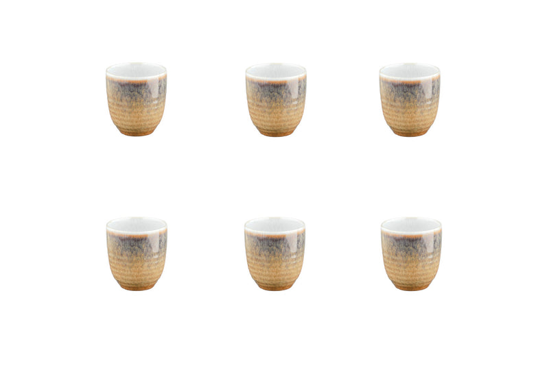 Tasse COSMOS 15cl - 6 pièces - Crème