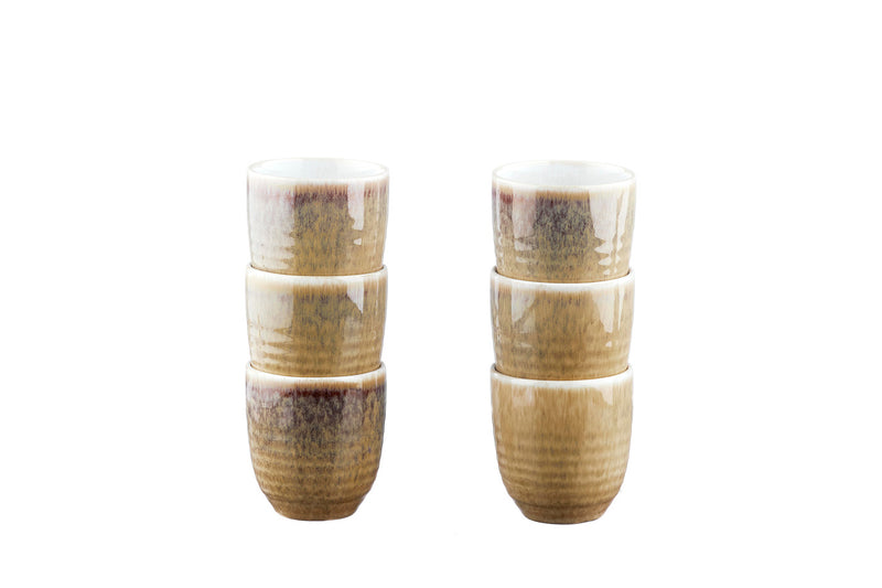 Tasse COSMOS 15cl - 6 pièces - Crème