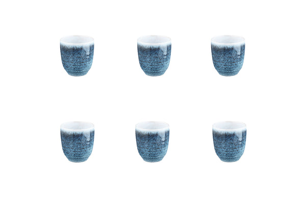 Tasse COSMOS 15cl - 6 pièces - Azur
