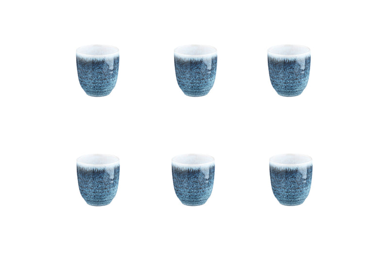 Tasse COSMOS 15cl - 6 pièces - Azur