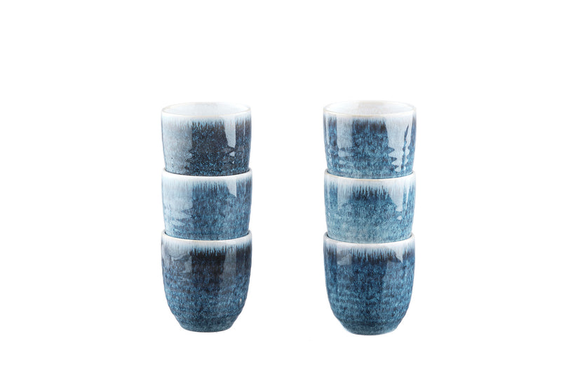 Tasse COSMOS 15cl - 6 pièces - Azur