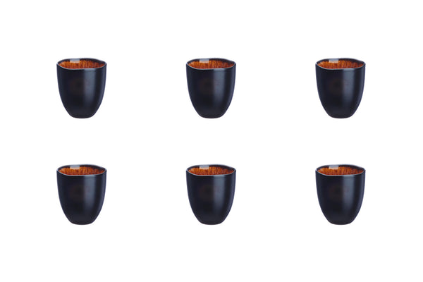 Tasse IRIS 15cl - 6 pièces - Marron sauvage
