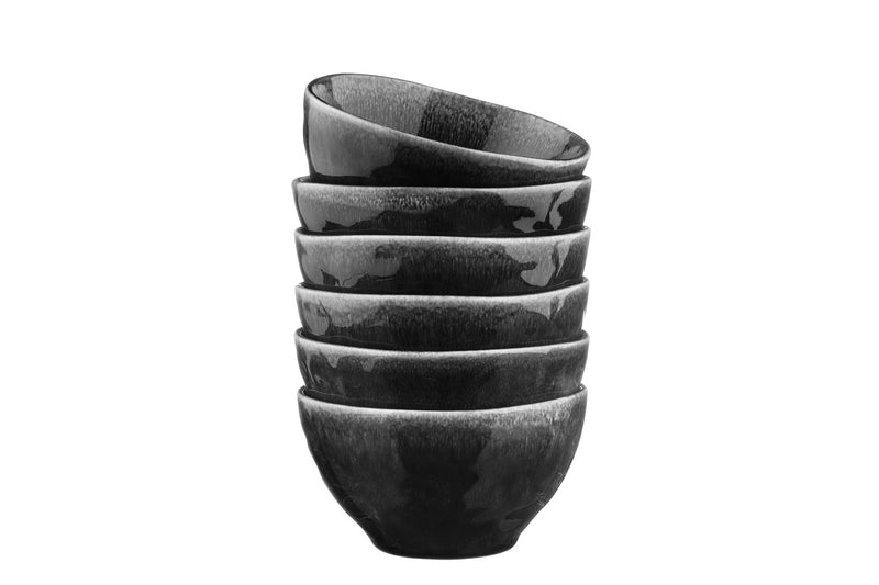 Bol MOON Ø14,5cm - 6 pièces - Encre