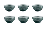 Bol MOON Ø14,5cm - 6 pièces - Pétrole
