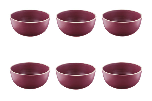Bol ORIGIN Ø15cm - 6 pièces - Prune