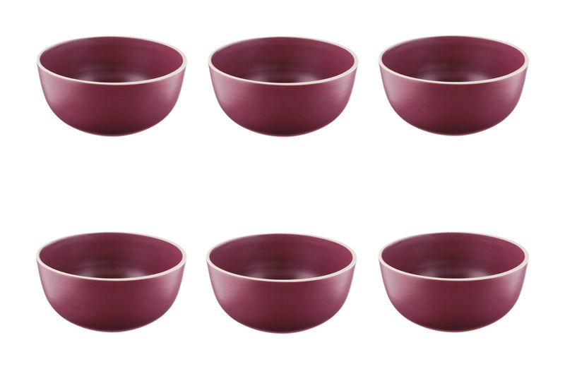 Bol ORIGIN Ø15cm - 6 pièces - Prune