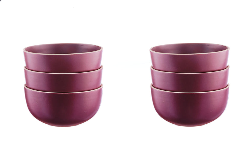 Bol ORIGIN Ø15cm - 6 pièces - Prune