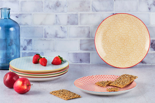 Assiette PATTERN Ø26cm - 6 pièces - Color