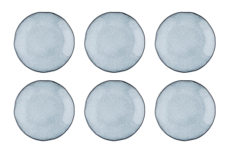 Assiette CLOUD Ø27cm - 6 pièces - Gris orage